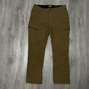 Off The Grid Pants Mens 33x28 Brown Trailblazer Pro Hiking Performance Kuhl
